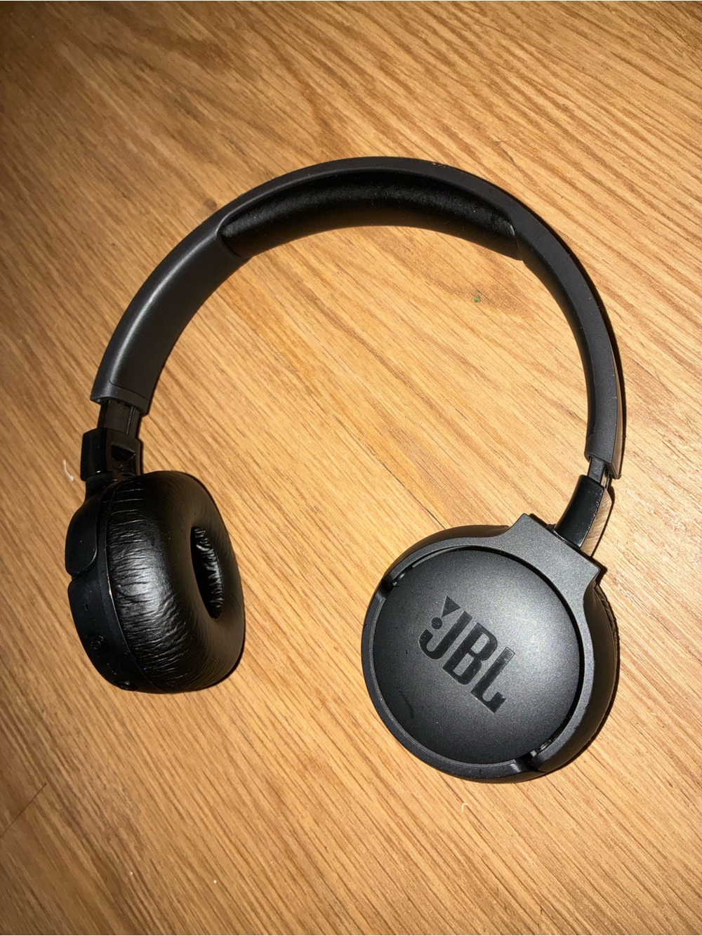 JBL Black On-Ear Wireless Headphones with Foldable Design